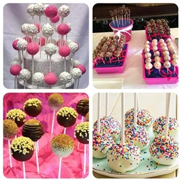 Buy 300 PCS Cake Pop Sticks and Wrappers Kit Now