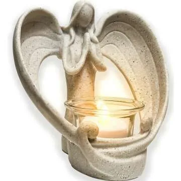 Angel Candle Gifts for Remembrance and Sympathy