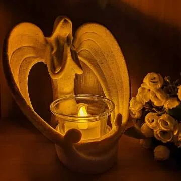 Angel Candle Gifts for Remembrance and Sympathy