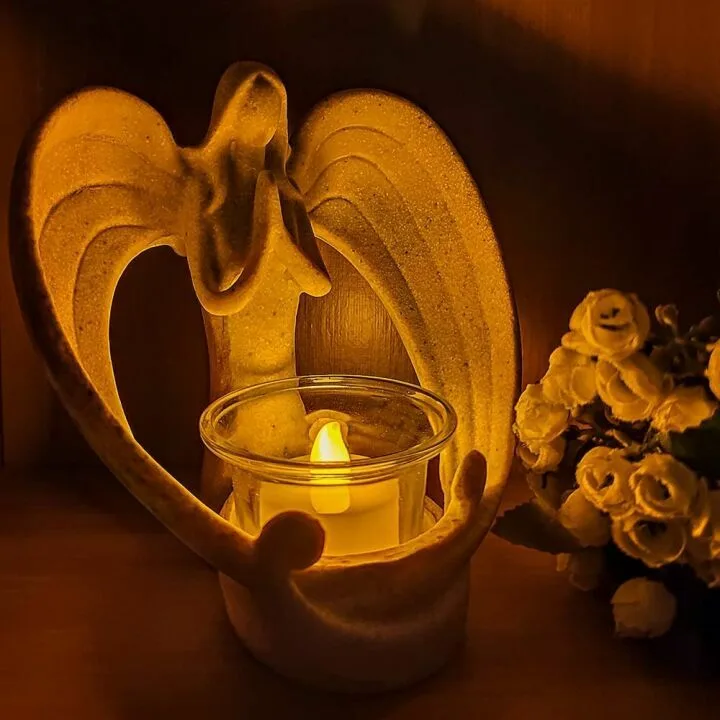 Angel Candle Gifts for Remembrance and Sympathy