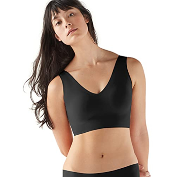 True & Co Womens True Body V Neck Bra - Soft, Wire-Free, Comfortable Everyday Bra