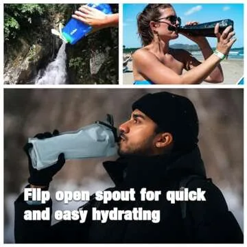 Vapur Collapsible Water Bottle Compact Hydration On The Go