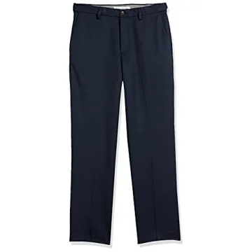 Amazon Essentials Men’s Classic-Fit Expandable Waist Dress Pants