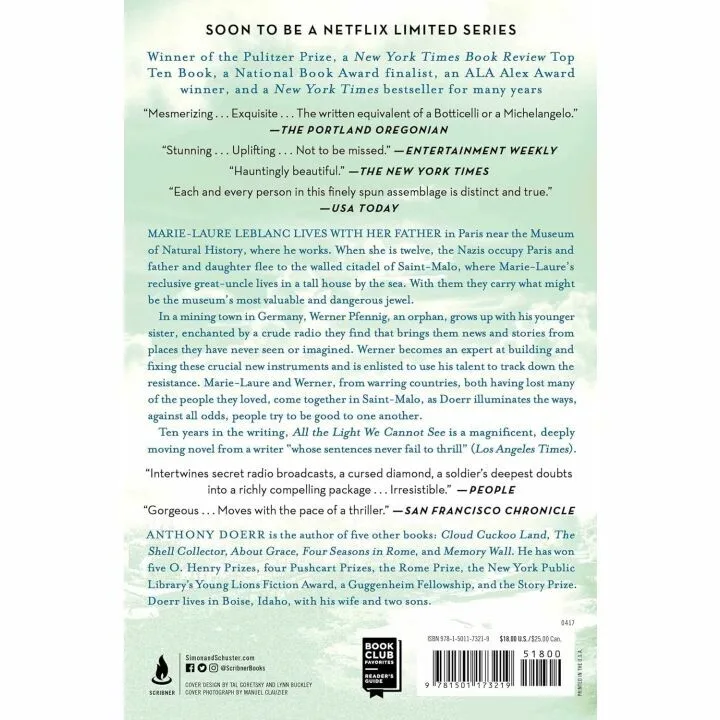 All the Light We Cannot See: Engaging Historical Fiction