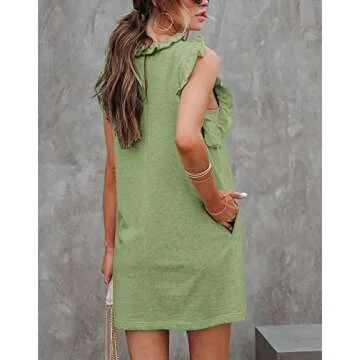 Uincloset Summer Dress with Pockets - Chic & Comfortable