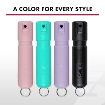 SABRE Mighty Discreet Pepper Spray, Compact Personal Defense Solution