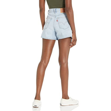 Levi's Women's High Waisted Mom Shorts for Summer Style