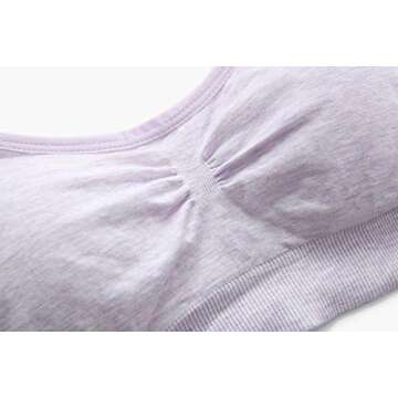 Suekaphin 2PACK Nursing Maternity Bra for Pregnancy Women Breastfeeding Comfortable Sleeping with Extenders,Sort Cc-c,XX-Large