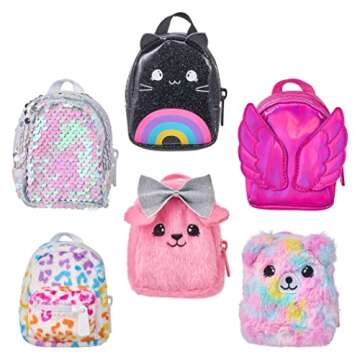 REAL LITTLES - Collectible Micro Backpack with 4 Micro Working Surprises Inside! Styles May Vary