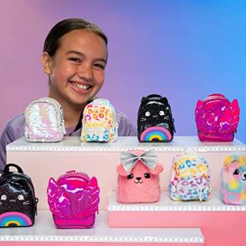 REAL LITTLES - Collectible Micro Backpack with 4 Micro Working Surprises Inside! Styles May Vary