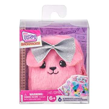 REAL LITTLES - Collectible Micro Backpack with 4 Micro Working Surprises Inside! Styles May Vary
