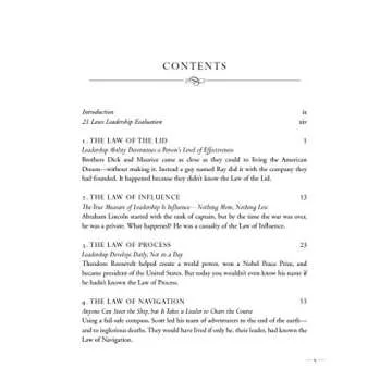 21 Irrefutable Laws of Leadership Workbook for Growth