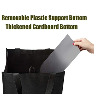 Buy NERUB Reusable Grocery Bags - 10 Pack of Durable Totes