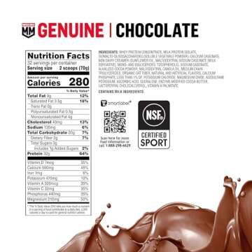 Muscle Milk Genuine Protein Powder - 32g Protein, Low Sugar