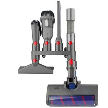 Fullclean Wall Mount Holder for Dyson V15 V8 Accessories