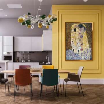 Misitu Jigsaw Puzzle 2000 Pieces for Adults - The Kiss - Challenging Family Game Home Decoration