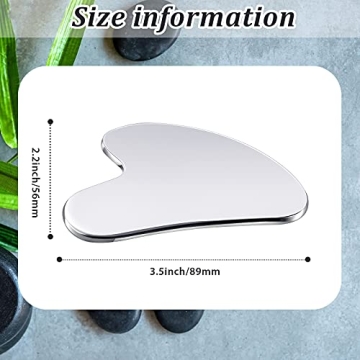 Premium Stainless Steel Gua Sha Tool for Skin Tightening & Massage