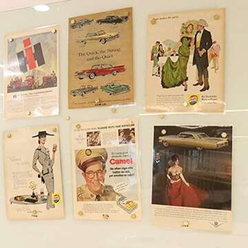 Refrigerator Magnets, 0.6", Brass, Office Magnets,Whiteboard Magnets, 8 Pack,Cristmas Gift