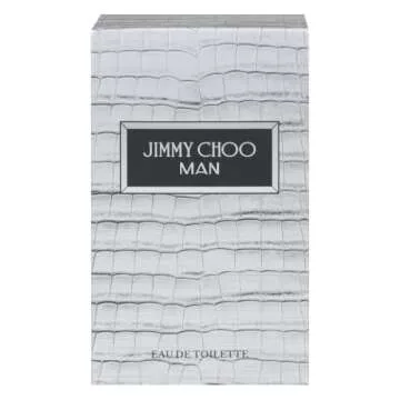 JIMMY CHOO Man Eau de Toilette - Long Lasting Fragrance with notes of Lavender, Pineapple Leaf & Patchouli - Sweet & Musky - 3.3 fl. oz.