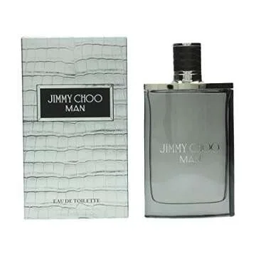 JIMMY CHOO Man Eau de Toilette - Long Lasting Fragrance with notes of Lavender, Pineapple Leaf & Patchouli - Sweet & Musky - 3.3 fl. oz.