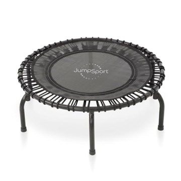 JumpSport 220 Small Rebounder for Adults, 39" | Essential | Exercise Home Fitness Trampoline | 30 Low-Impact Bungees
