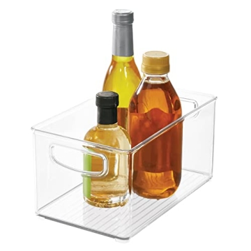 iDesign Plastic Fridge and Freezer Organizer Bin – 10" x 5" x 6"