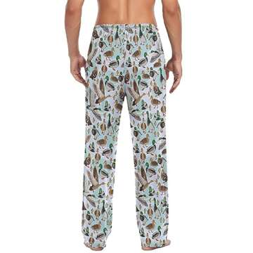 ALAZA Mallard Ducks Pattern Men's Pajama Pants - Cozy & Fun Sleepwear (Medium)