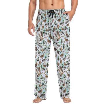 ALAZA Mallard Ducks Men's Pajama Pants for Ultimate Comfort