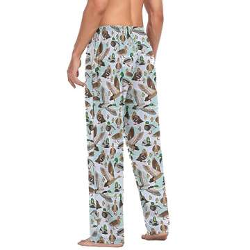 ALAZA Mallard Ducks Men's Pajama Pants for Ultimate Comfort