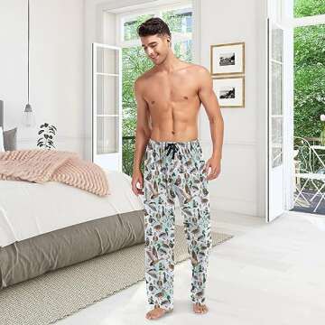 ALAZA Mallard Ducks Men's Pajama Pants for Ultimate Comfort