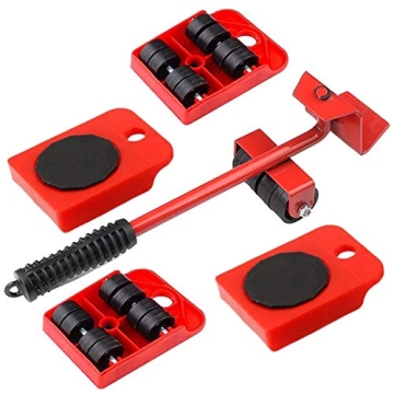 Heavy Duty Furniture Lifter with 360 Rotatable Pads for Safe Moving
