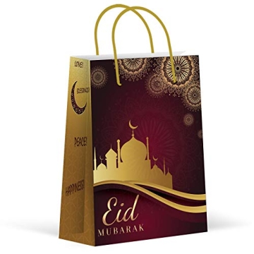 LARZN Premium Eid Mubarak Party Bags - Joyful Festive Treats