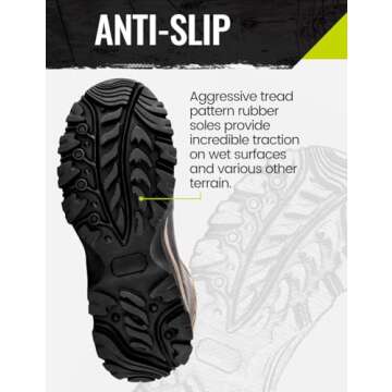 TIDEWE Hunting Boot for Men, Insulated Waterproof Sturdy 16" Men's Hunting Boot, 6mm Neoprene and Rubber Outdoor Boot Next Camo G2 US Size 8