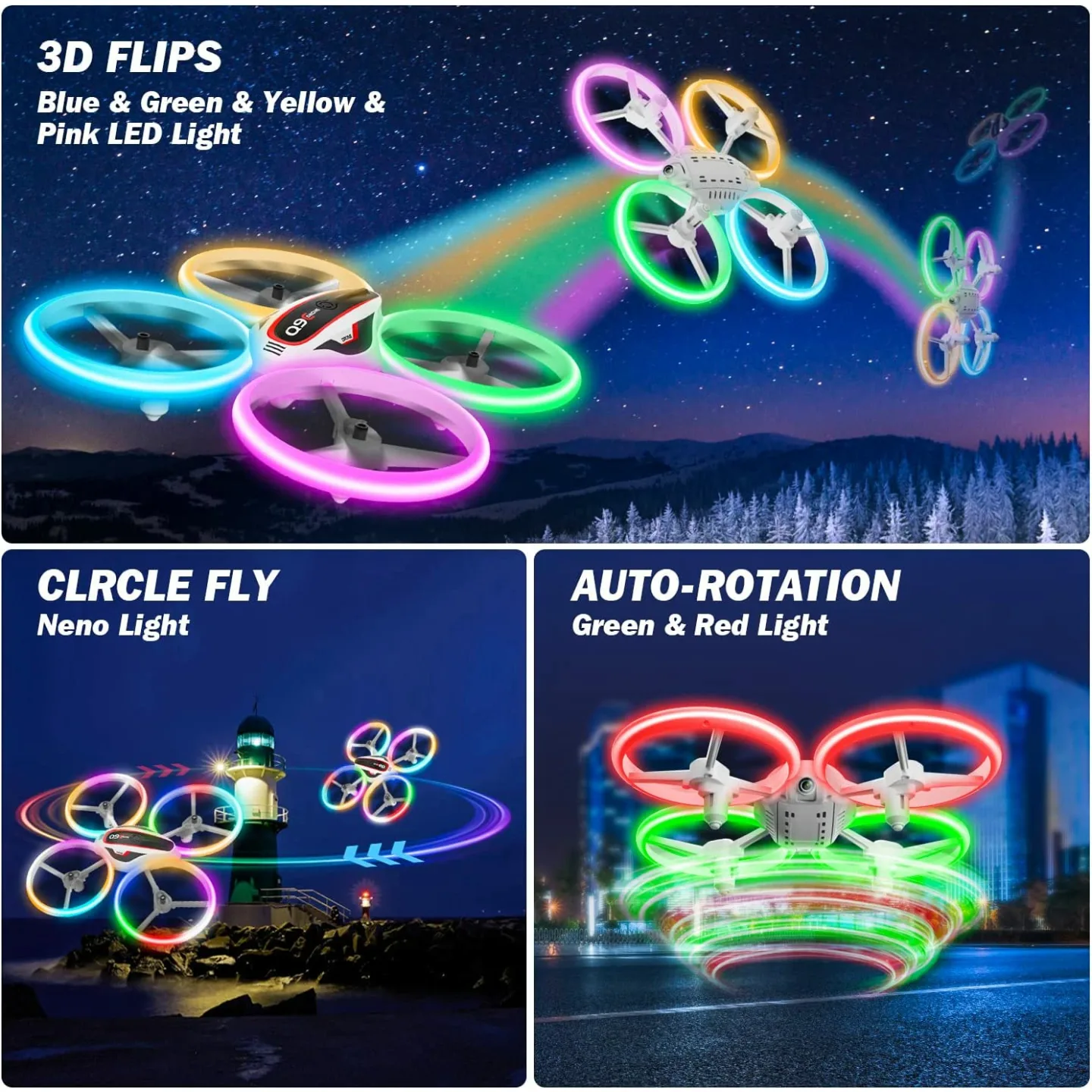 Q9C RC Drone with 720P HD Camera - Easy to Fly