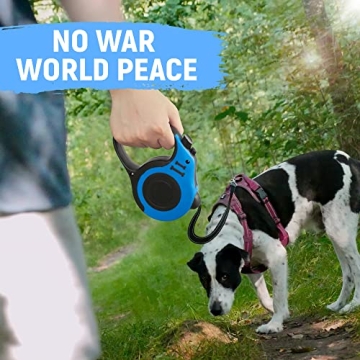 LIEVUIKEN Retractable Dog Leash 10/16 FT Durable Features