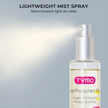 TYMO Heat Protectant Spray with Argan Oil for Styling