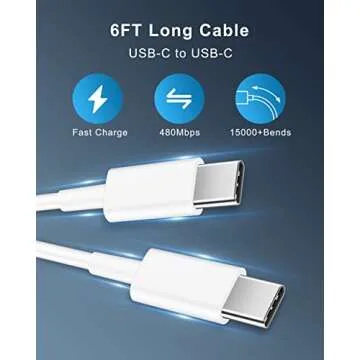 30W USB C Fast Charger for Google Pixel 9/9 Pro/9 Pro XL/8/8a/8 Pro/7 Pro/7a/7/6/5/4/3 XL, 30 Watt Type C Super Fast Wall Charger Block with 6FT USB C to C Cable