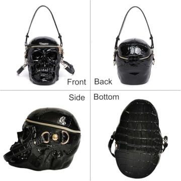 Lyuxhetaokdiq Skull Shaped Crossbody Bag for All Occasions