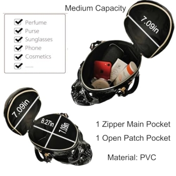 Lyuxhetaokdiq Skull Shaped Crossbody Bag for All Occasions