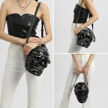 Lyuxhetaokdiq Skull Shaped Crossbody Bag for All Occasions