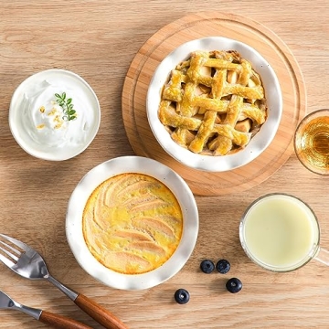 vancasso Mini Pie Pans Set of 6 for Baking