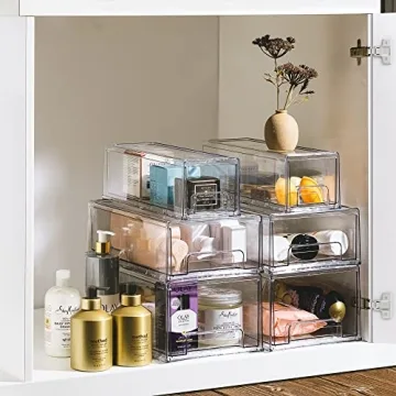 Sorbus Stackable Fridge Organizer Drawers for Efficient Storage