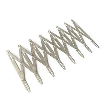 Aluminum Expanding Sewing Gauge Button Guide Spacing Device for Buttons, Pleats & Crafts