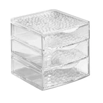 iDesign 3-Drawer Vanity Organizer for Jewelry & Makeup