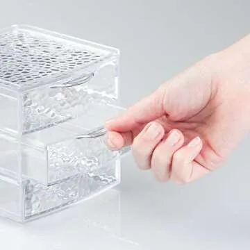 iDesign 3-Drawer Vanity Organizer for Jewelry & Makeup