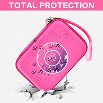 PAIYULE Case Compatible for Blinger Deluxe Set, Radiance Collection,Carrying Storage Holds Glam Styling Tool Gems - Load, Click, Bling! Hair, Fashion, Anything(Box Only)