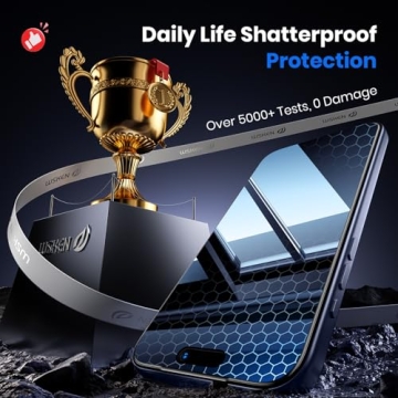 WSKEN iPhone 17 Pro Max Privacy Screen Protector 360 Anti Spy