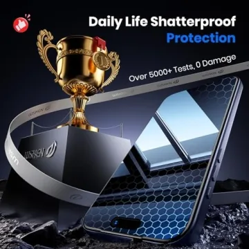 WSKEN iPhone 17 Pro Max Privacy Screen Protector 360 Anti Spy