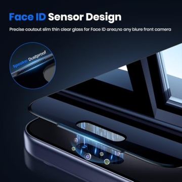 WSKEN iPhone 17 Pro Max Privacy Screen Protector 360 Anti Spy