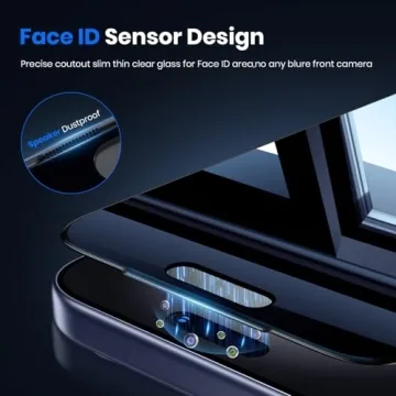 WSKEN iPhone 17 Pro Max Privacy Screen Protector 360 Anti Spy